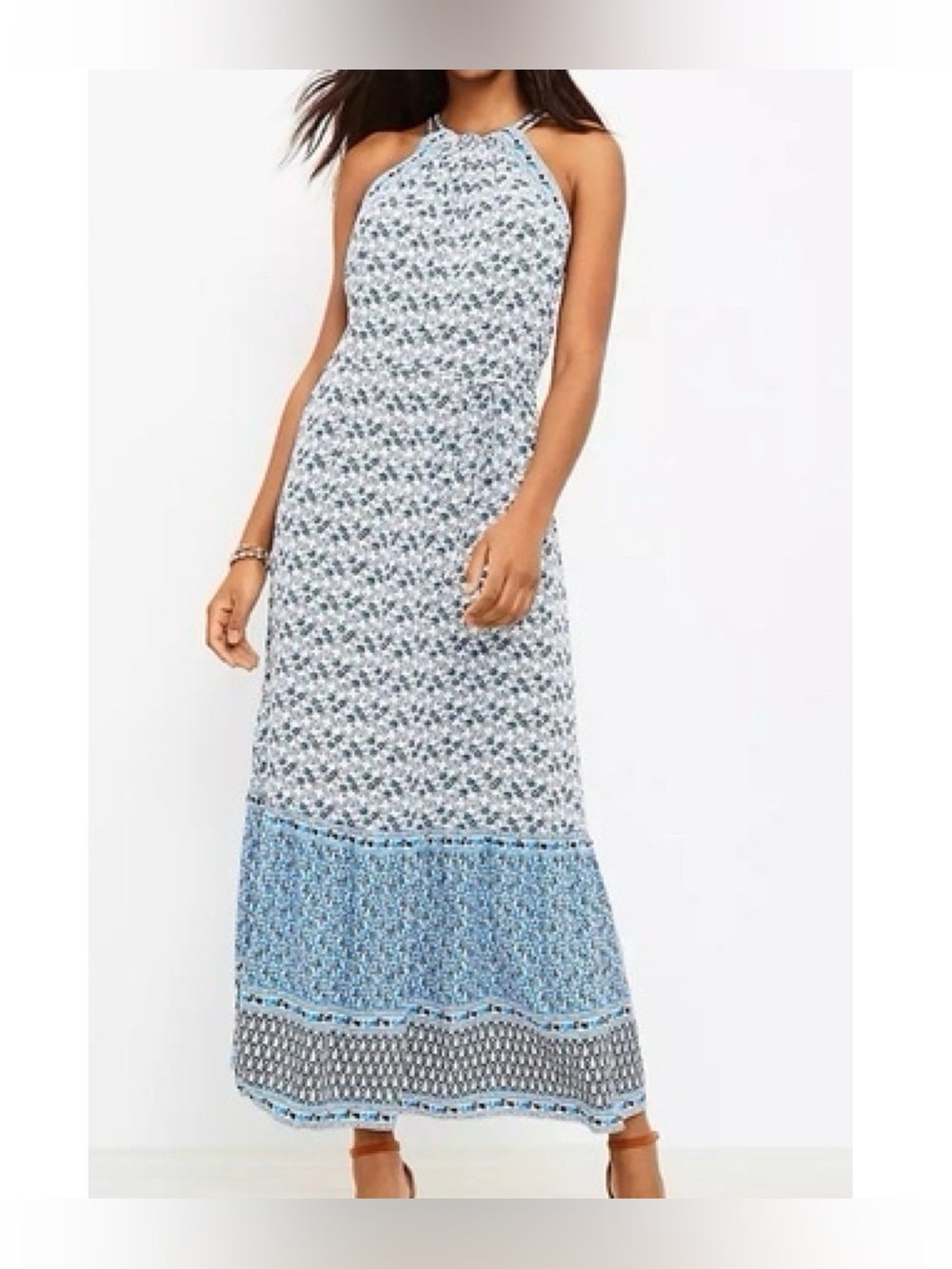 NWT! LOFT Floral Maxi Dress